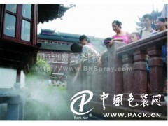 徐州餐厅景观人造雾，喷泉假山人工造雾设备，景观造雾设计安装